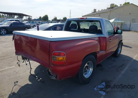 2002 Chevrolet Silverado 1500 Ls from USA, damaged, VIN 1GCEC14V72Z187776